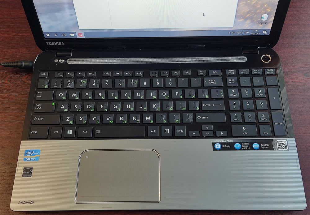 Ноутбук – Toshiba Satellite L55-A5226 (i5-3337U) 8GB-DDR3 / HDD 500GB