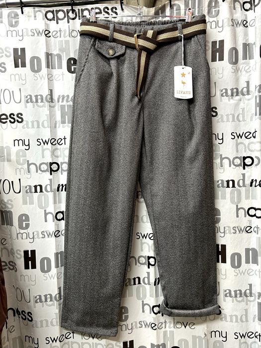 Брюки женские тёплые на резинке Италия