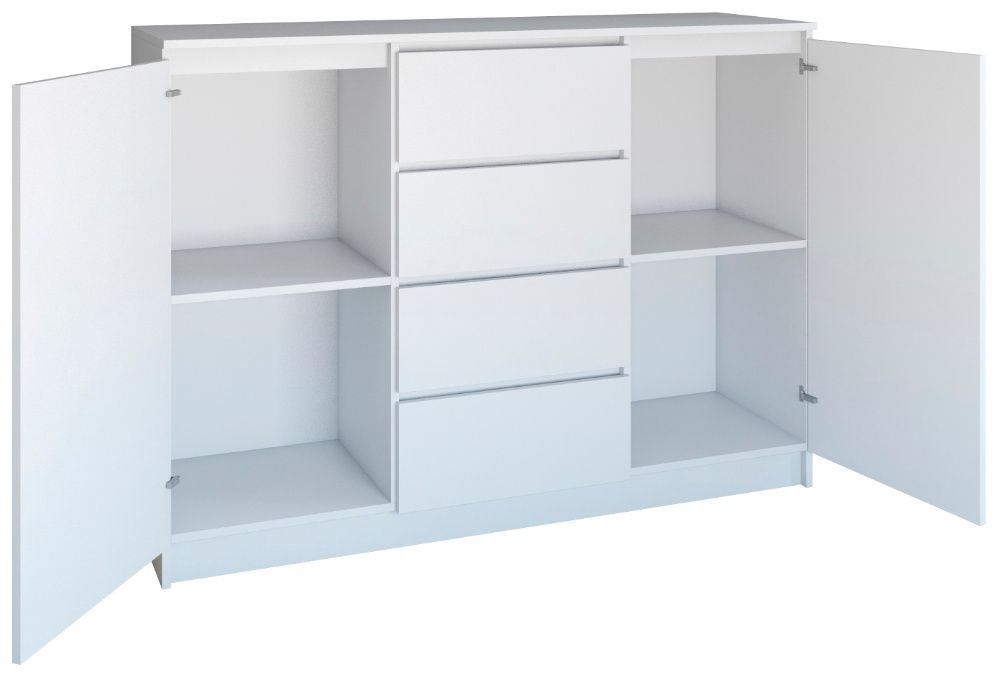 Komoda 2D4S 120CM 4 szuflady 2 drzwi RÓŻNE KOLORY