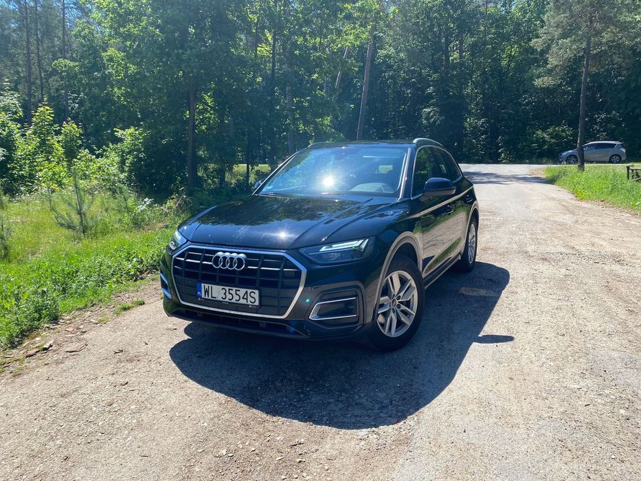Audi Q5 2.0 TDI 163KM S tronic | 2021 | Salon Polska | Serwis | Kamera