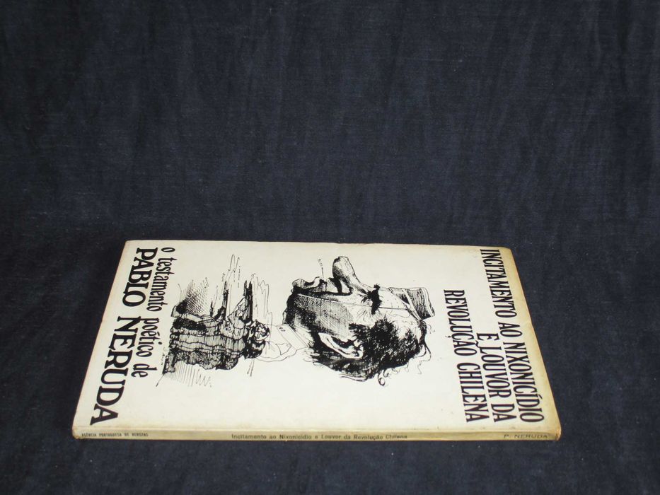 Livro O Testamento Poético de Pablo Neruda 1ª edição 1975