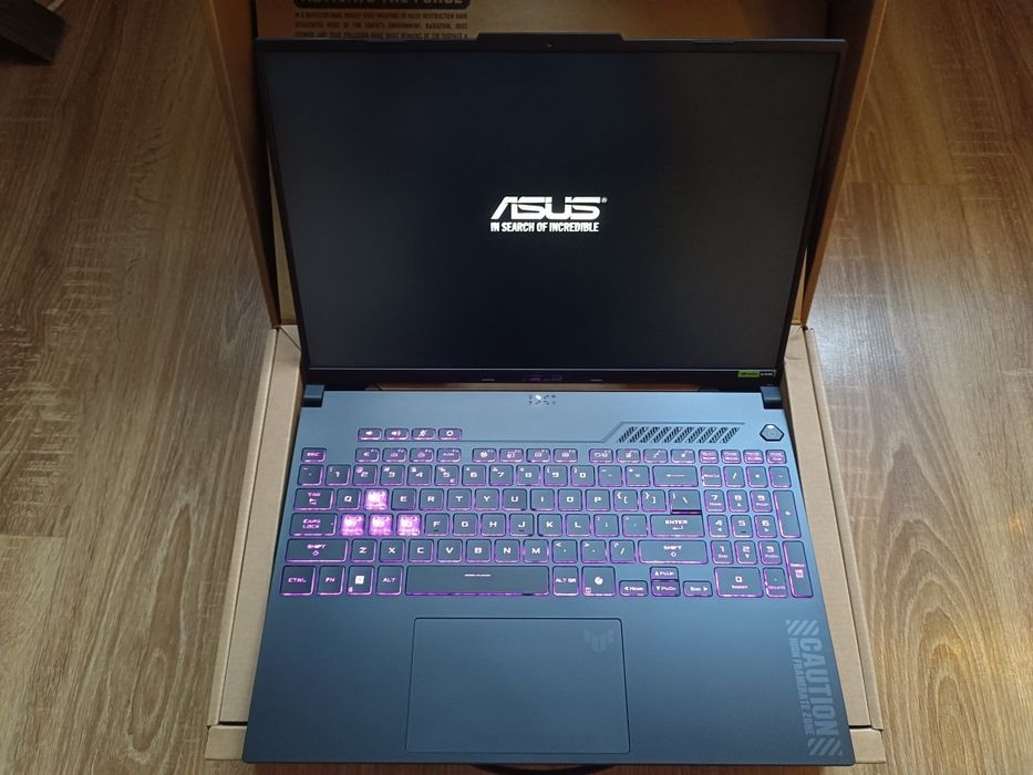 ASUS TUF Gaming F16" 144Hz/Core 5 210H/16GB/512GB SSD/RTX4050/140W gw