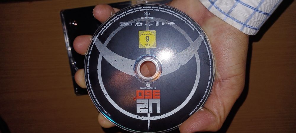 U2 CD/DVD  360 2 horas Show