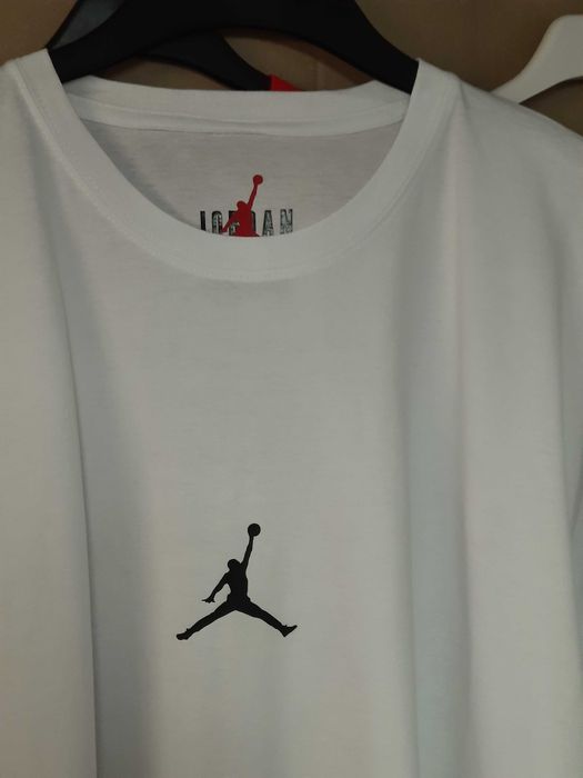 Nowa biala koszulka Jordan-3XL-niestety bez metek-*