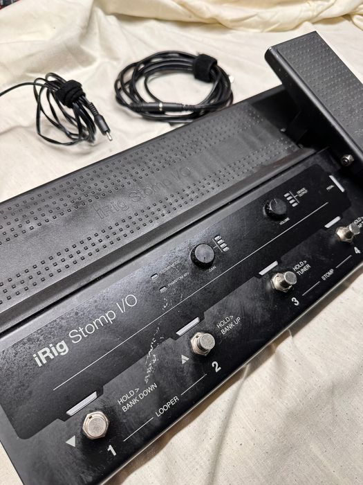 Pedaleira guitarra IK MULTIMEDIA iRig Stomp I/O