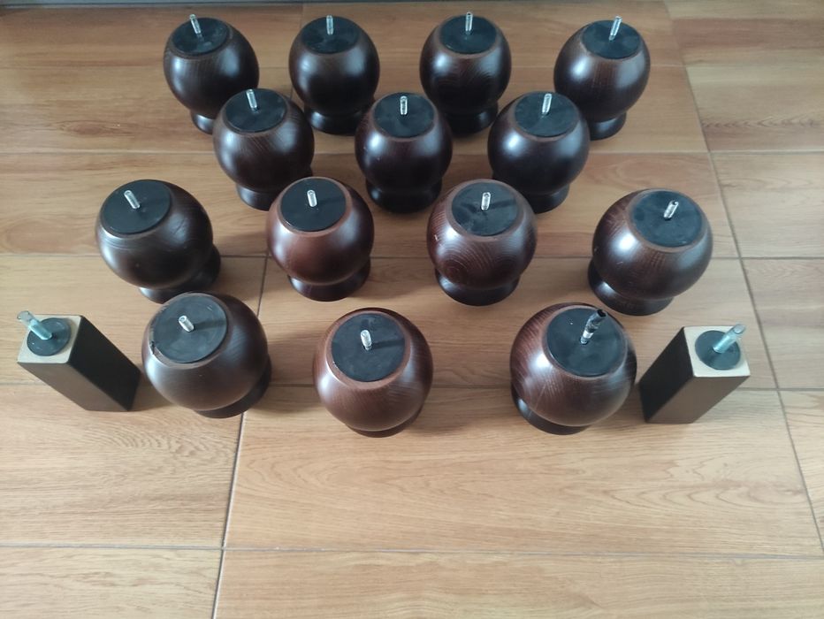 Nogi do sofy palisander