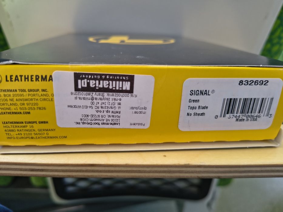 Leatherman model Signal Green