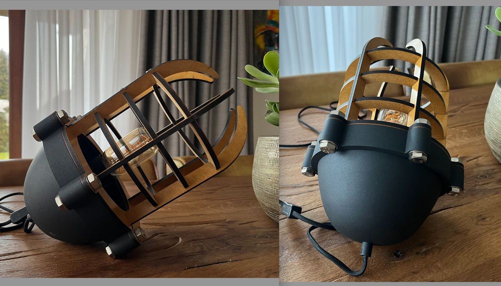 Lampa podłogowa stołowa Lampka Zuiver Navigator Industrialny Loft