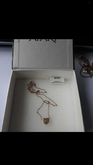 Naszyjnik, łańcuszek  Apart próba  333 złoto