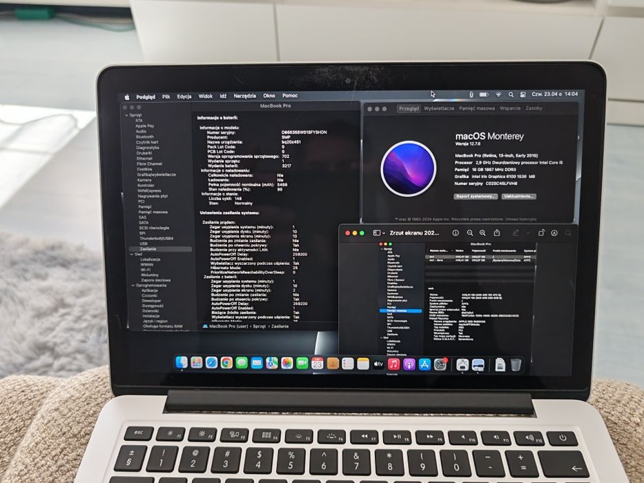 Zestaw Apple MacBook Pro 13 (16GB/512GB) + iPad Mini 4 Cellular