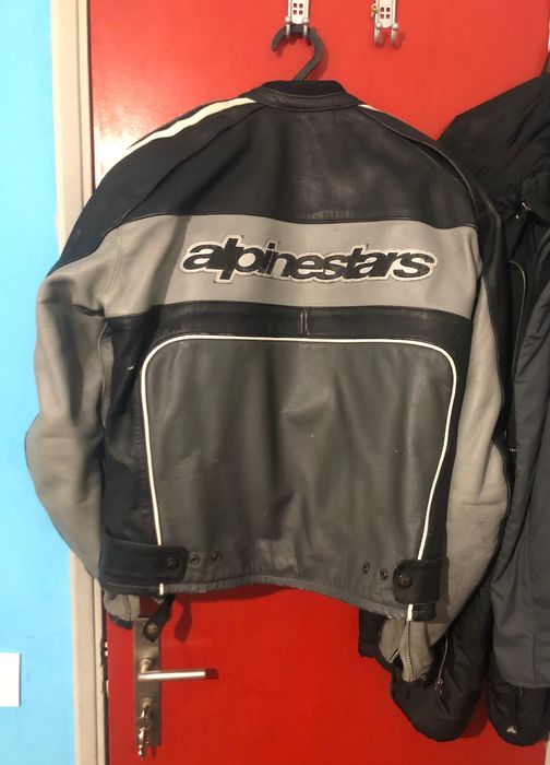 Casaco de cabedal motar