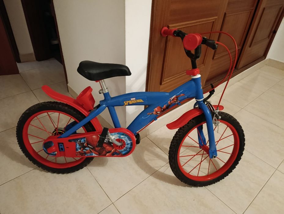 Bicicleta Spiderman aro 16