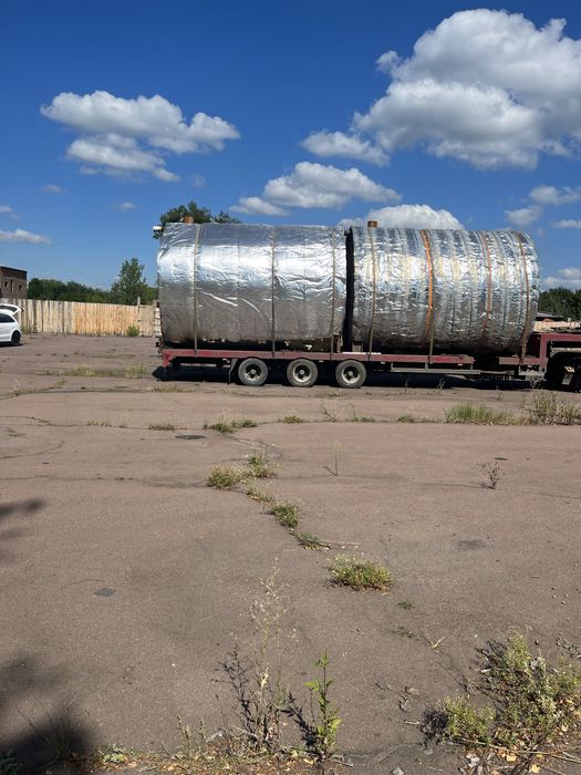 Продам бочки для випалення деревного вугілля 37.5 м3