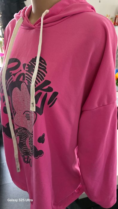 Luzna oversize bluza damska uni