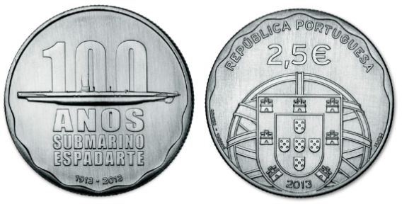Moedas comemorativas de 2.5€ Portugal (várias, veja o anuncio)
