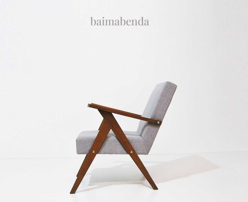 Cadeirão / Poltrona / Armchair / Retro Vintage / Estilo Nórdico