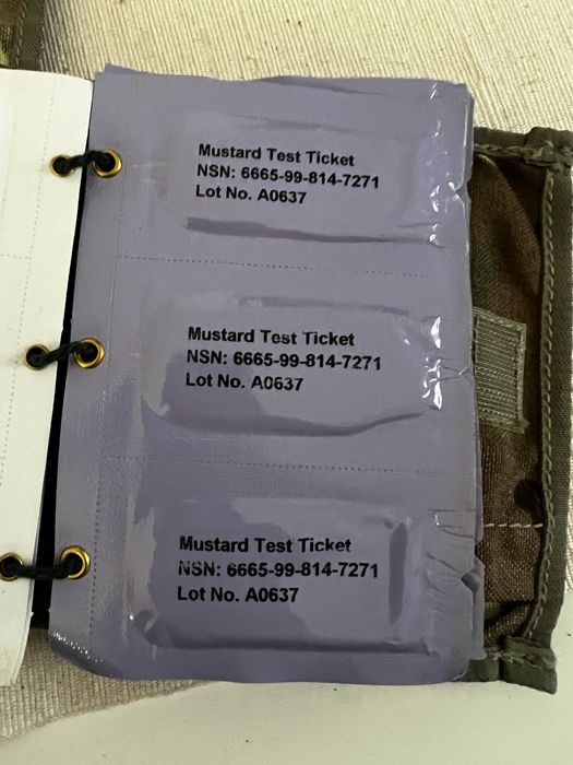 Detector Kit, Chemical Agent Residual