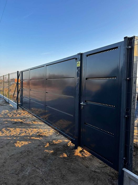 przęsła spawane, przęsła palisadowe, nowoczesne ogrodzenie