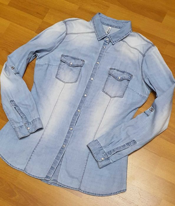 Рубашка джинсовая Stradivarius p.L