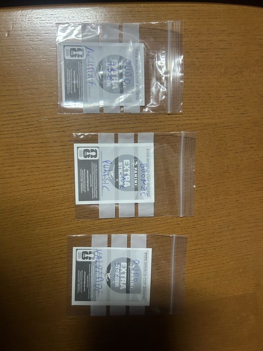 Cromos mundial extra