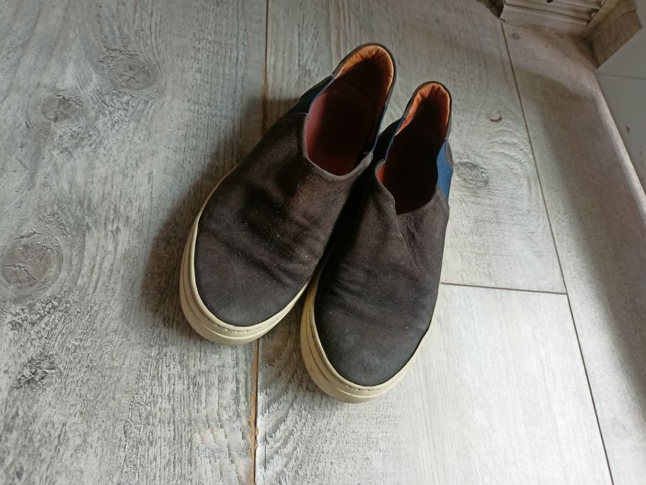 Wsuwane buty skórzane COS, rozmiar 37