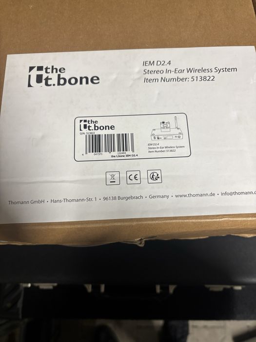 Monitor bezprzewodowy douszny the t.bone