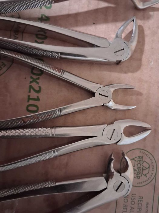 Szczypce dentystyczne medyczne nowe