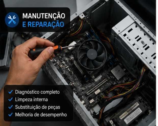 Assistência Informática ao Domicílio | Formatação PC | Resolver Problemas no Computador482667460444170241