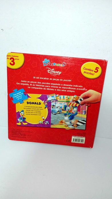 O Rato Mickey - Livro Puzzle (Disney)