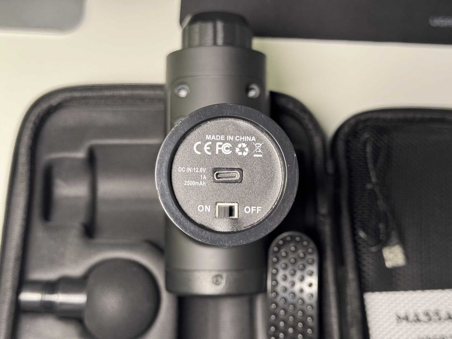 Pistolet do masażu USB-C (masażer perkusyjny)