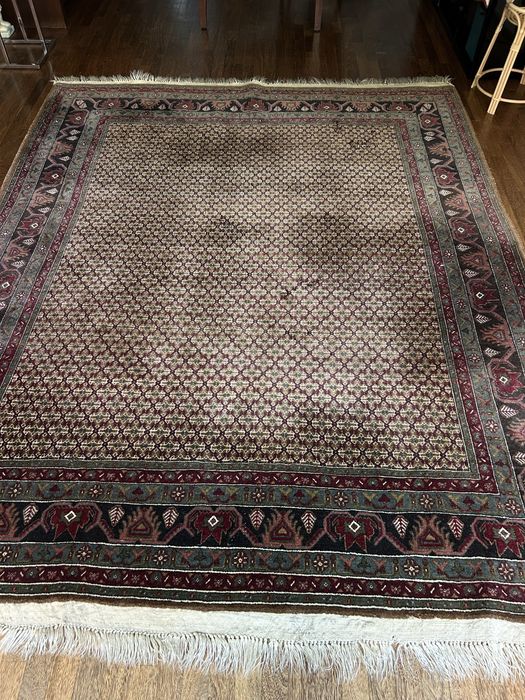 Tapete oriental afegao,original,feito à mao em pura lã,lavado.265x215