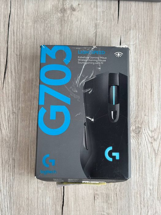 Комп'ютерна миша Logitech G703 LIGHTSPEED Black (910-005640)