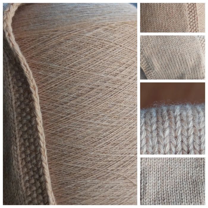 Італійська бобінна пряжа Мерінос від Lanecardate art. Canberra