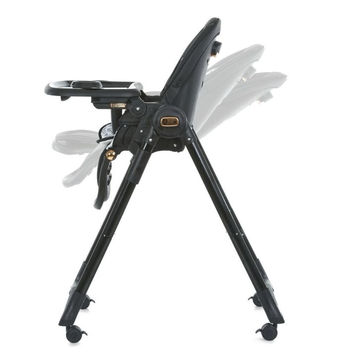 Стільчик для годування El Camino Cristal Black Gold