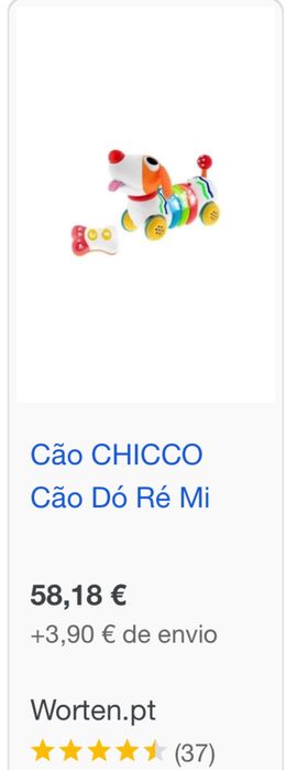 Cao musical chicco