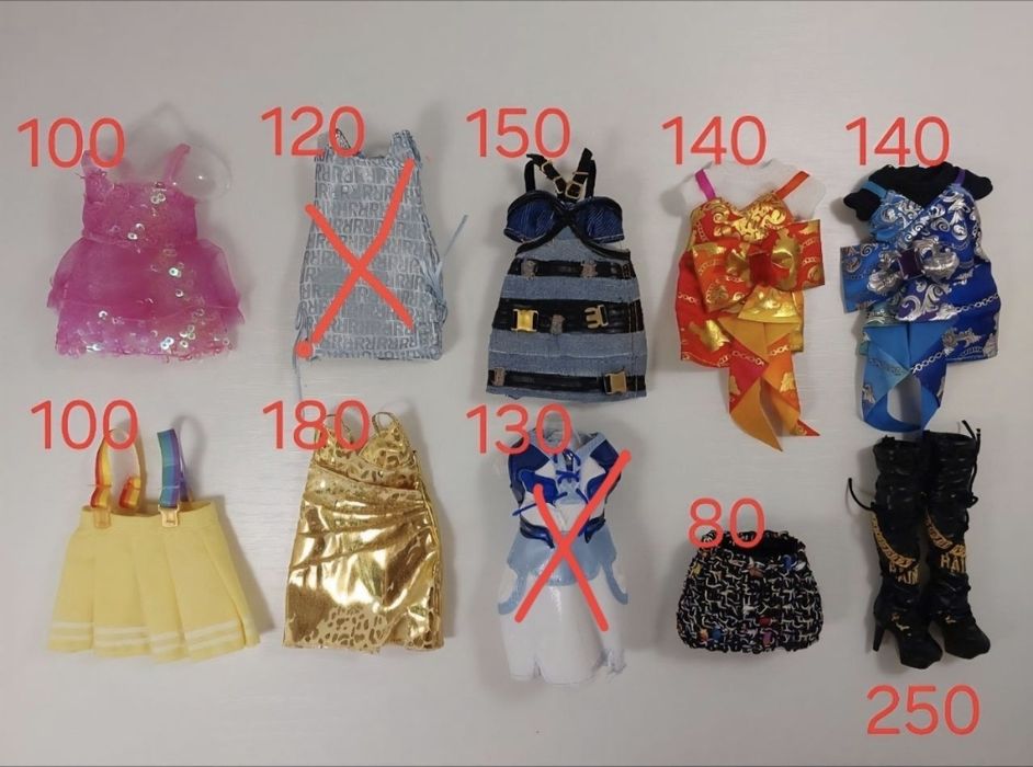 Одяг для Rainbow High