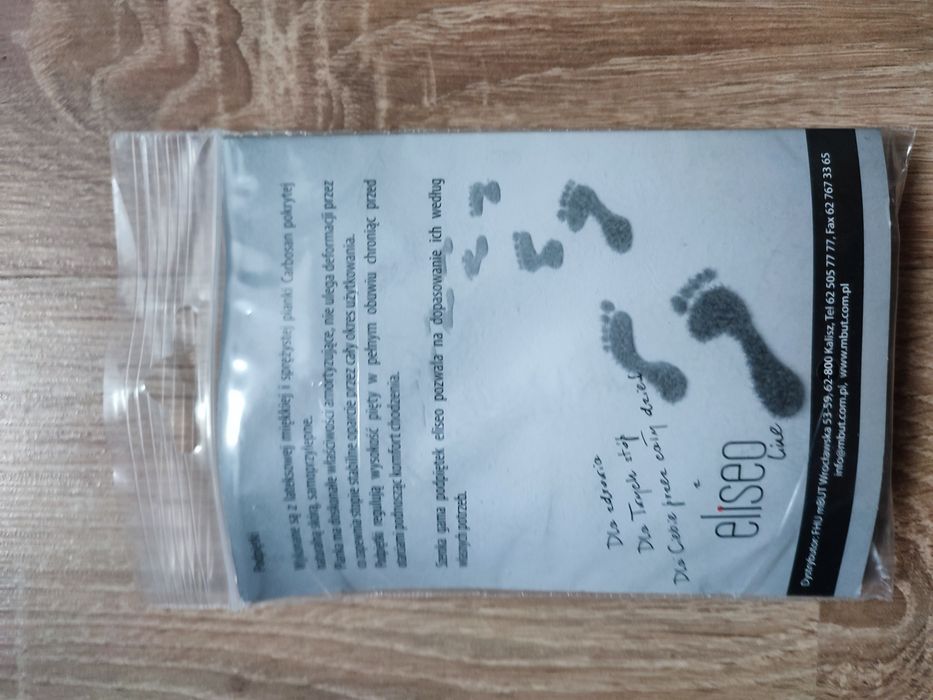 Podpiętki męskie skóra Carbosan