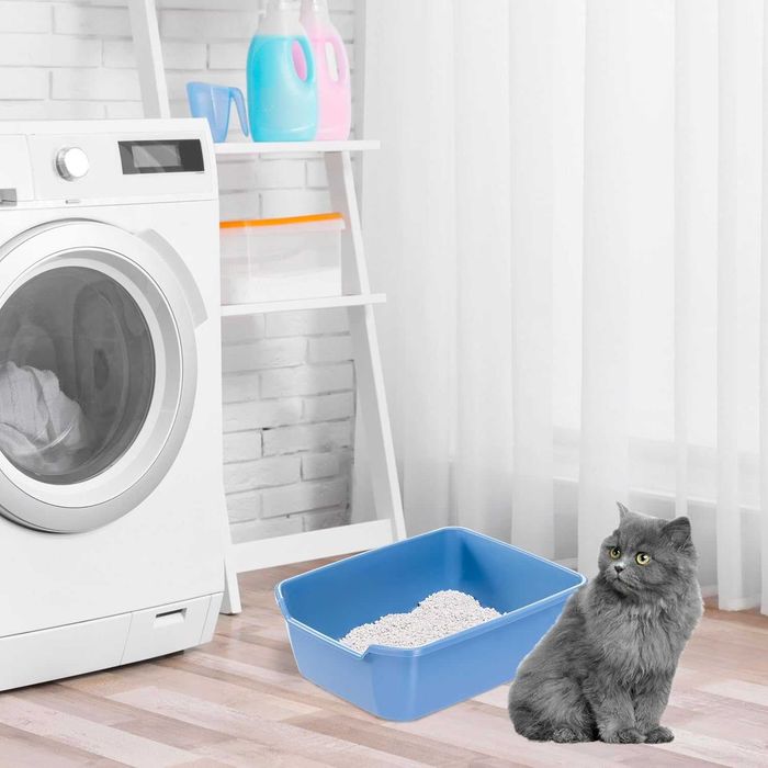 лоток Котячий туалет Ferplast NIP з високими бортиками 46x36x16,2 см