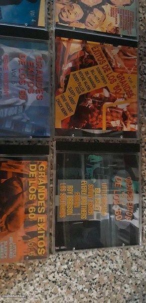 Conjunto de 10 Cds Colecção Grandes Êxitos de Los 60
Colecção Completa