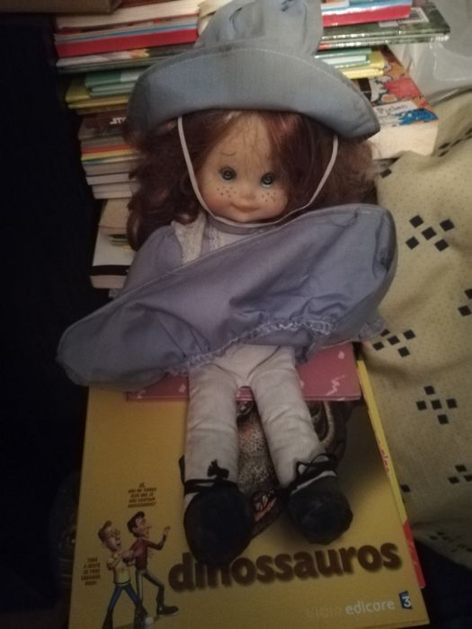 Boneca Bailarina em Pano Vintage