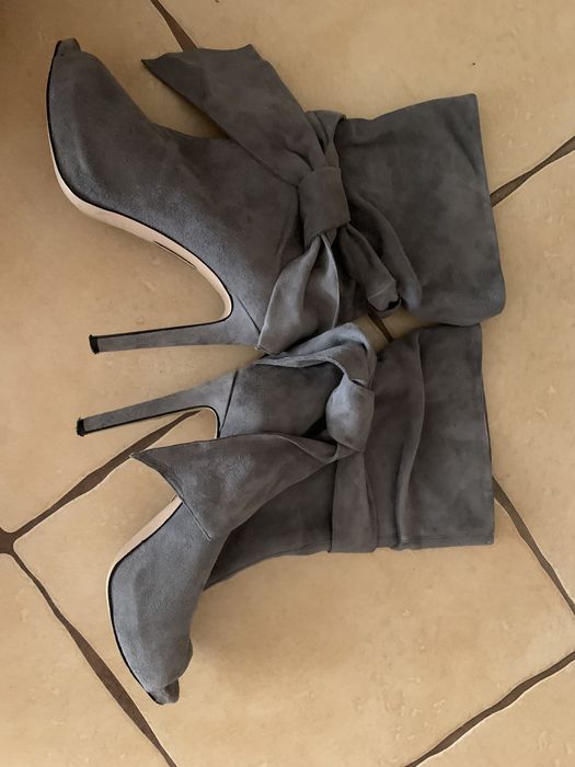 Botki zamszowe Simple