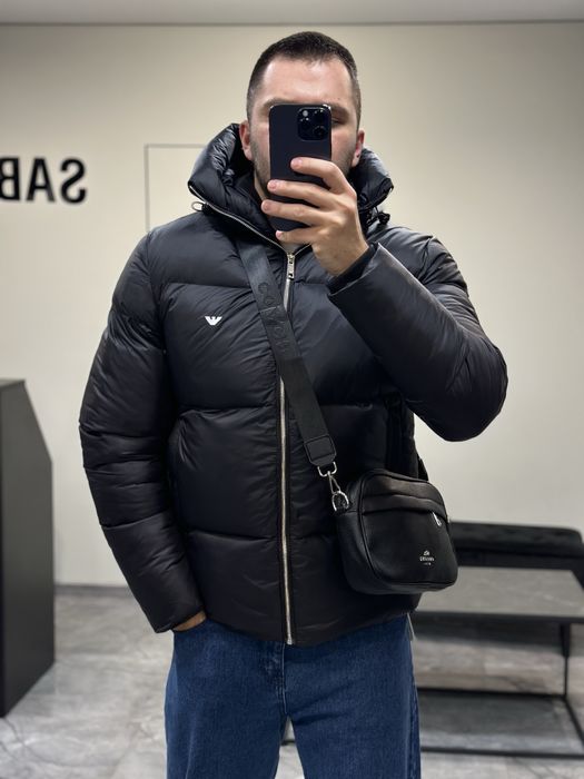 Пуховик куртка Armani xs-s