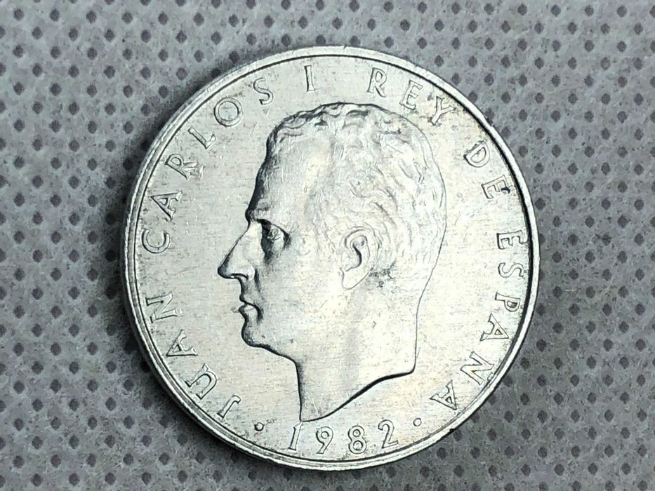 Espanha 1982 - 2 Pesetas Alumínio