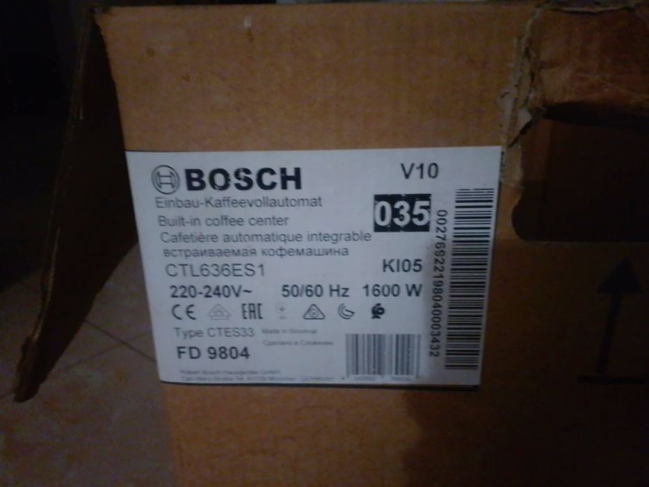 Ekspres do kawy Bosch  CTL636ES1
