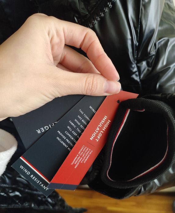 Чоловіча куртка Tommy Hilfiger, зимова парка, пухан,пуховик