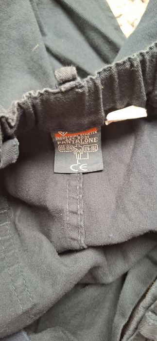 Granatowe spodnie robocze L