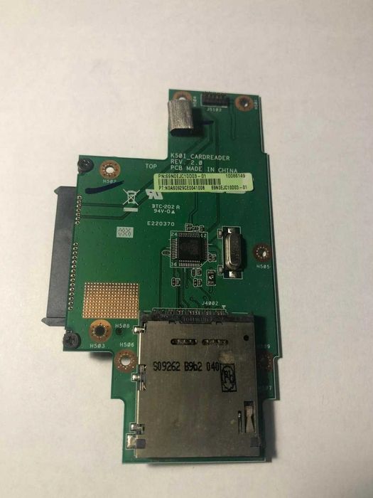 Czytnik kart konektor HDD ASUS K50 (0435)