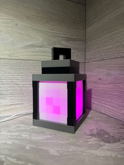 Світильник-нічник Minecraft з USB живленням, 7 кольорів