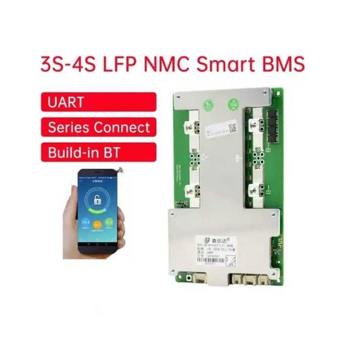 NEW! Smart BMS JBD 3S-4S 80A LI-ion - LIFЕPО4