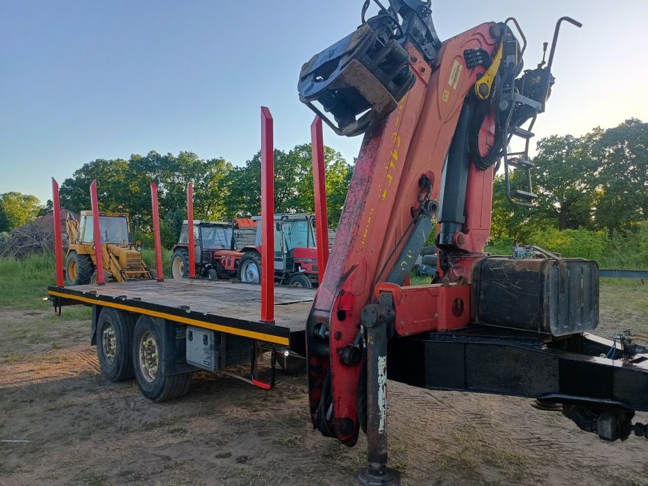 Sprzedam JCB fastrac z przyczepa hds tandem